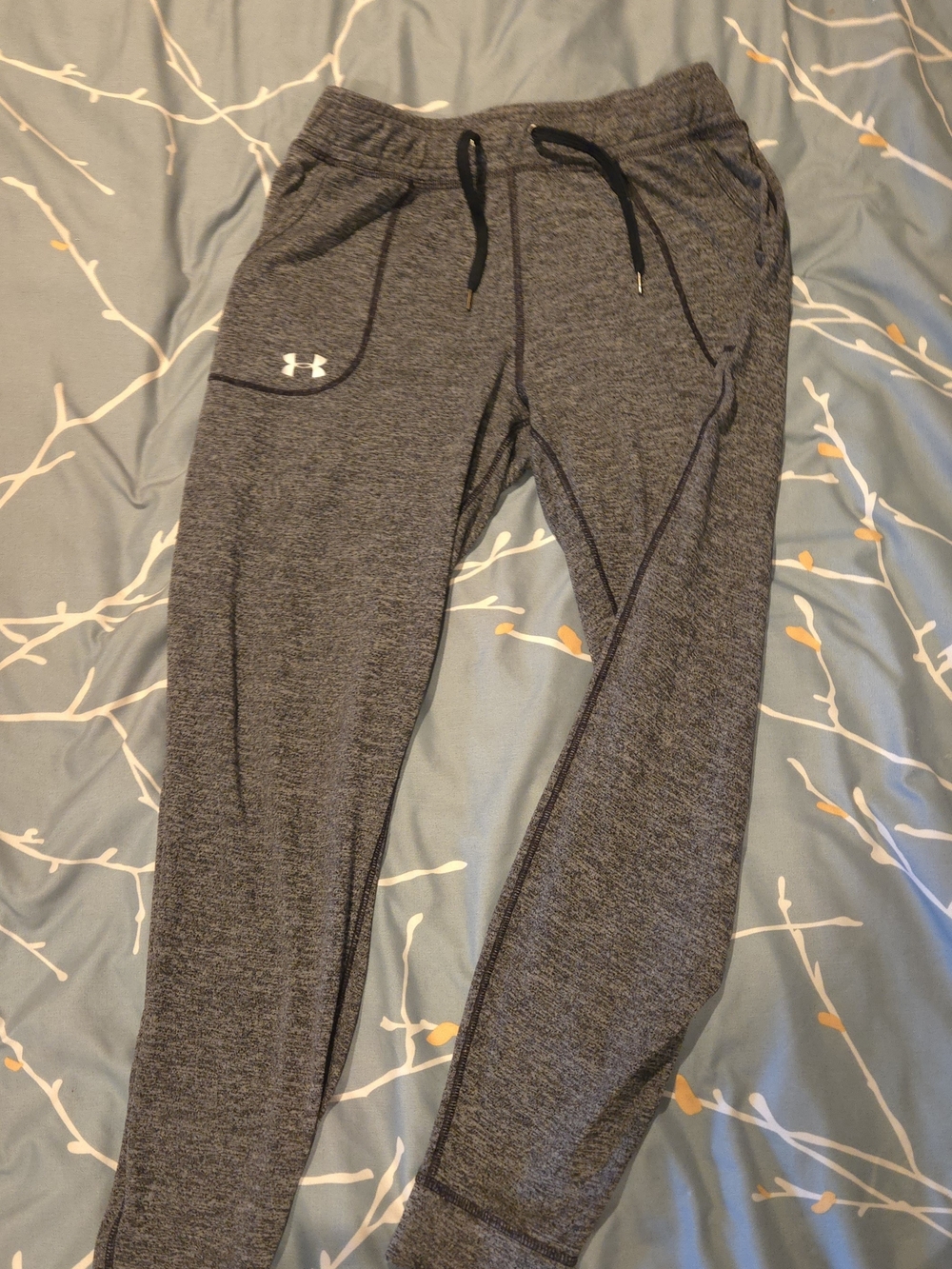 Under Armour Gray Heather Jogger Sweatpants Size Small - Picture 8 of 14